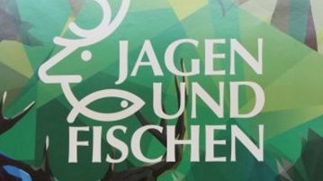 "Jagen und Fischen" Messe-Plakat