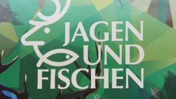 "Jagen und Fischen" Messe-Plakat