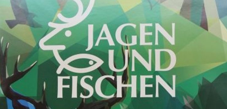 "Jagen und Fischen" Messe-Plakat