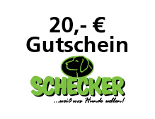 20,- € Scheckergutschein