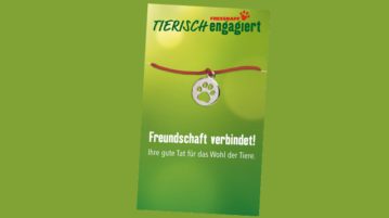 Das Armband "Freundschaft verbindet" von Fressnapf