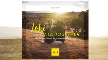 Gewinne das Buch Loki – Wild together: Wie mein Hund mir die Freiheit schenkte Cover des Buchs Loki - Wild together
