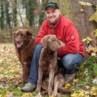 Holger Schüler mit Falk + Dakota Holger Schüler mit Falk + Dakota