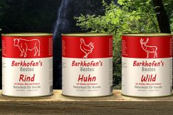 Füttere deinen Hund gesund 3 Dosen Barkhofen Hundefutter