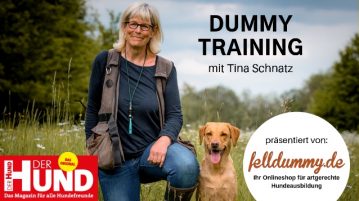 Tina Schnatz mit Hündin Flower
