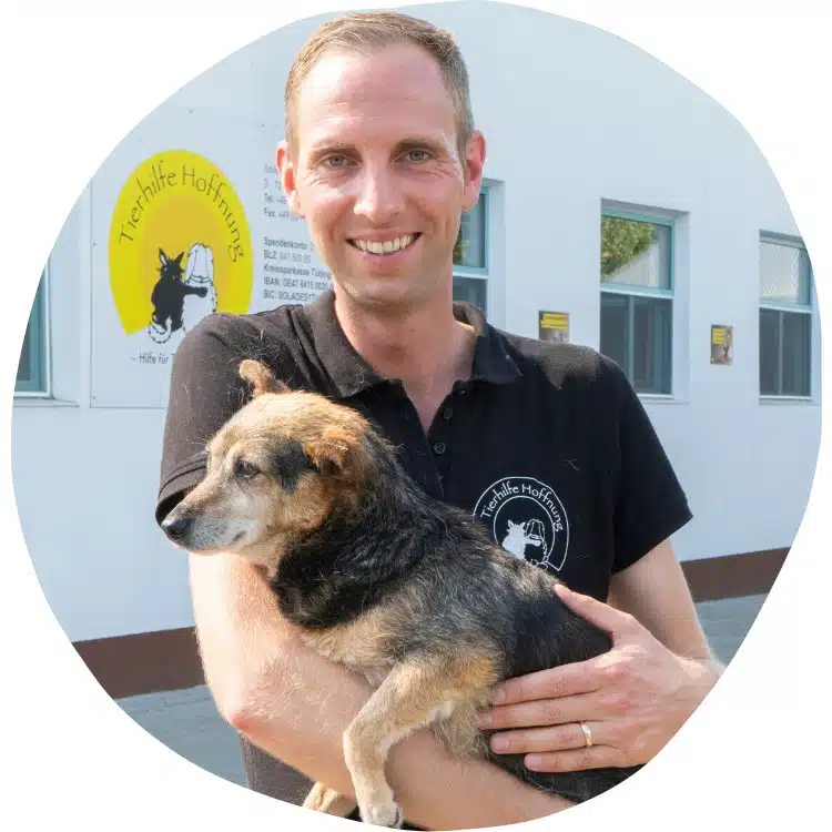 Matthias Schmidt, Leiter des Vereins Tierhilfe Hoffnung