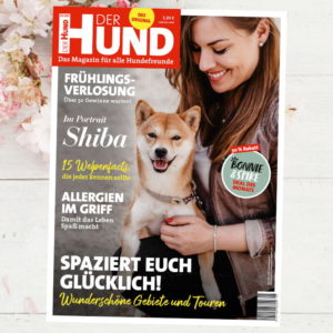 Die April-Ausgabe 2021 von DER HUND