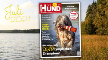 Cover Juli Ausgabe DER HUND