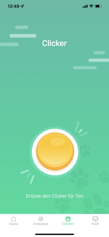 Clicker in der App