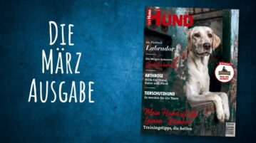 Die März-Ausgabe von DER HUND, 2022