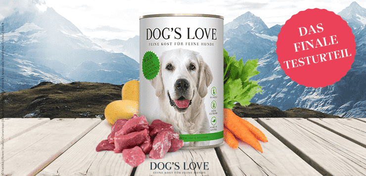 DOG'S LOVE Wild mit Kartoffel, Zwetschke, Sellerie im Test