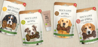 Waunachtsverlosung: Gewinne 1 von 4 DOG’S LOVE Bio-Snackpaketen