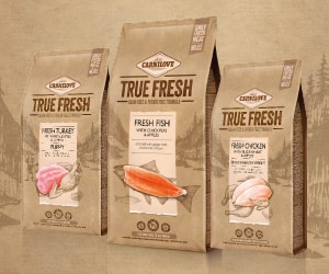 3 Futtersäcke: Carnilove True Fresh Turkey, Fish und Chicken
