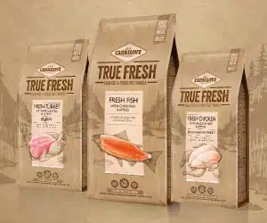 3 Futtersäcke: Carnilove True Fresh Turkey, Fish und Chicken